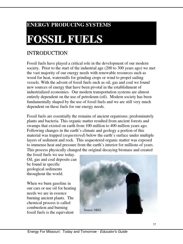 Fossil Fuel Power | PDF | Fossil Fuels | Petroleum