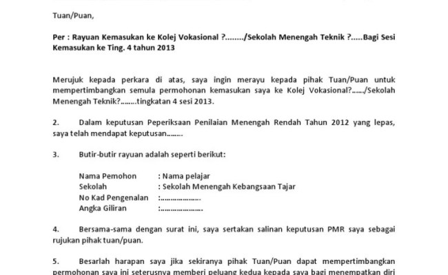 Wp surat rayuan kemasukan kerja semula selangor k. Surat Rayuan Masuk Kerja Semula Rudiju Otosection