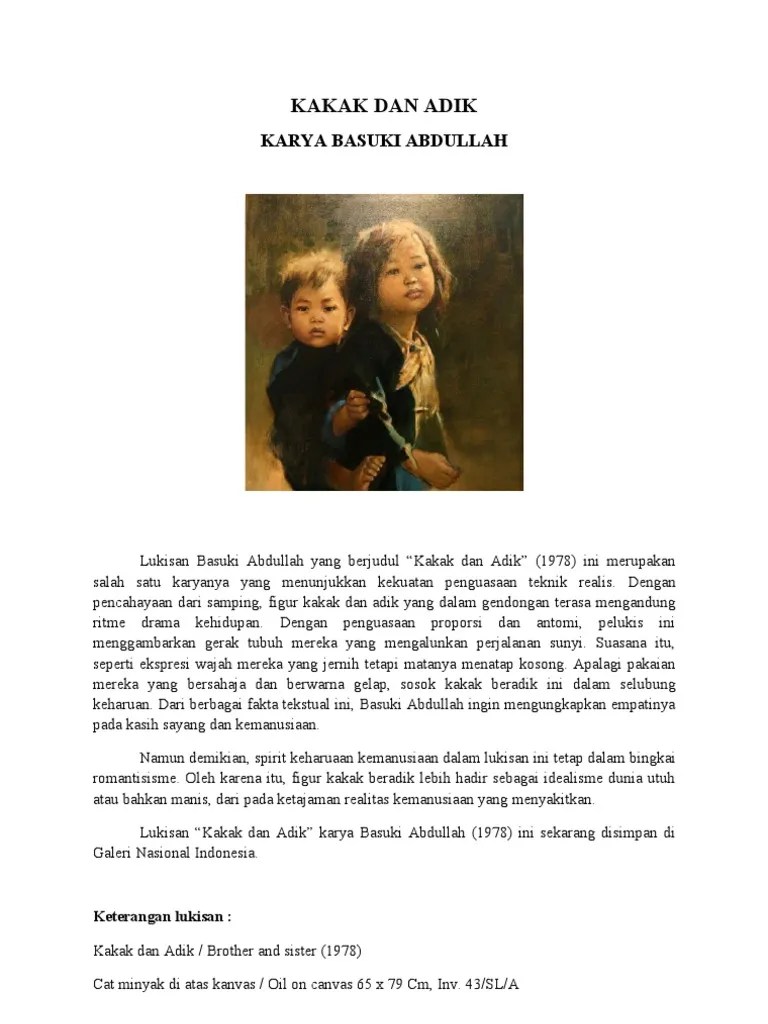 Kakak Dan Adik | PDF