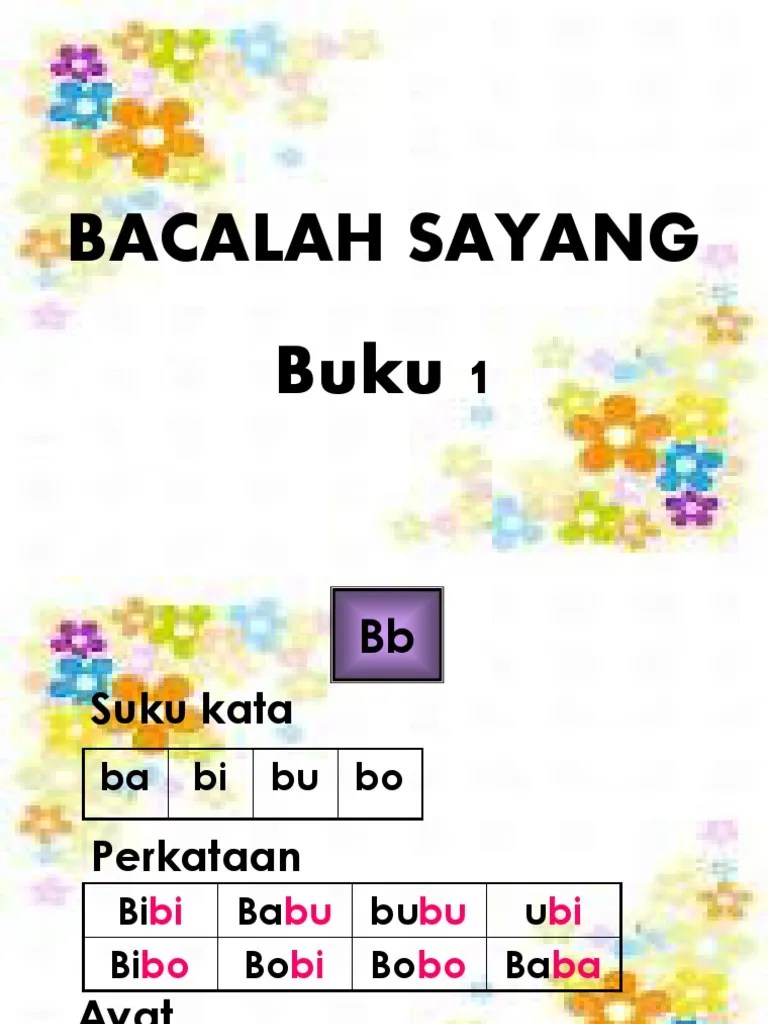 Rossni juki 1 pen ros van bas jem kek jag kun pin Bacalah Sayang Buku 1 Bacalah Sayang Buku 1 2 Prasekolah Iq Book Service Ready Stock S Shopee Malaysia 17 6 X 25 Cm 410