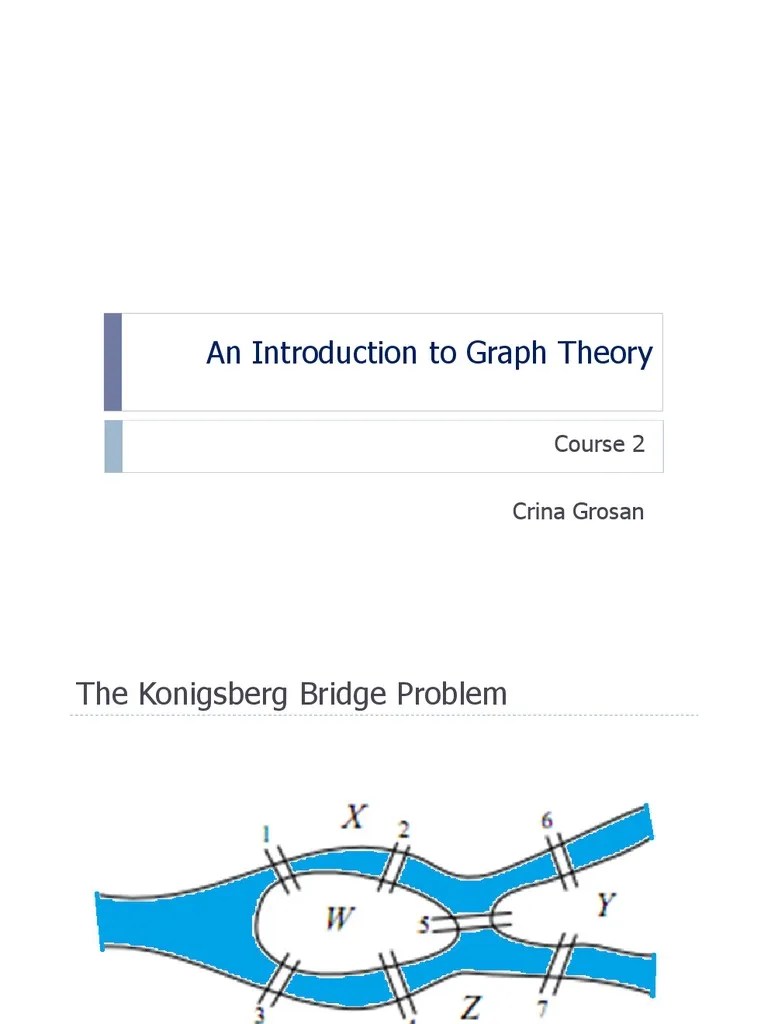 An Introduction To Graph Theory | Download Free PDF | Graph Theory ...