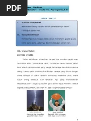 Listrik Statis | PDF