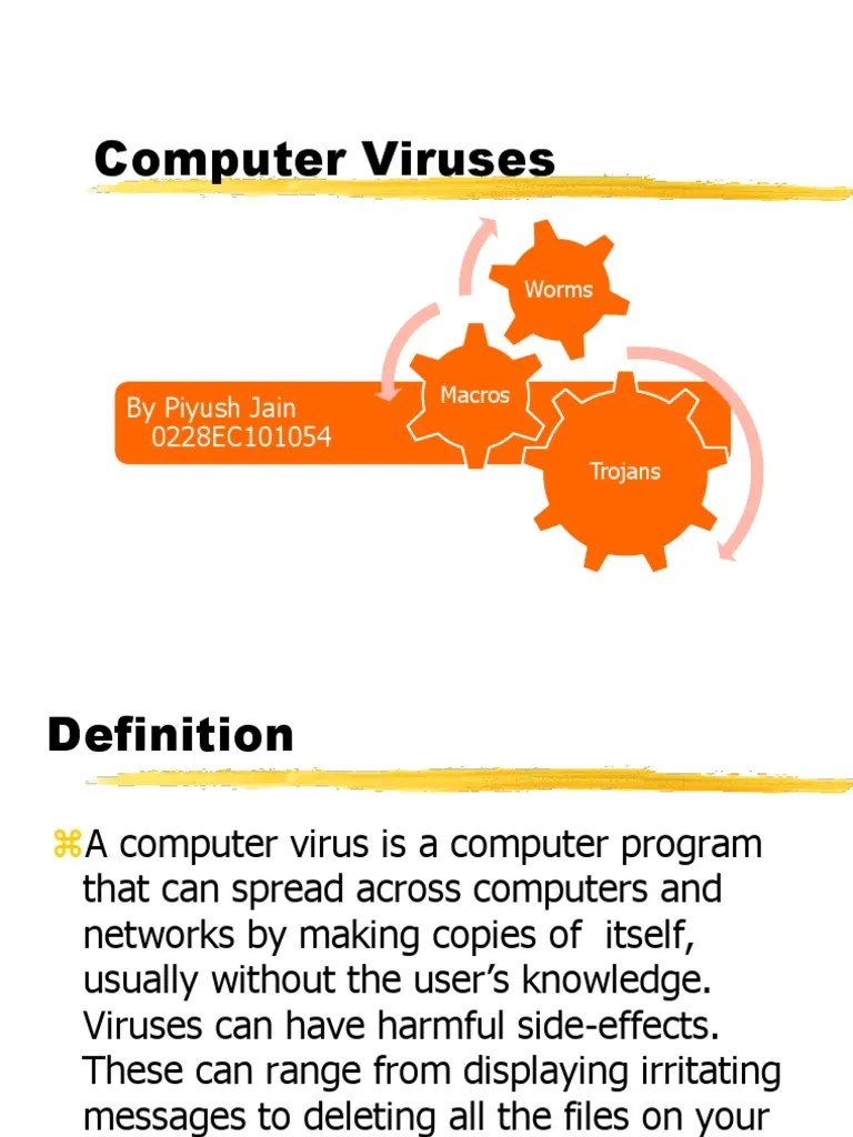 Computer Virus | PDF | Computer Virus | Visual Basic For Applications