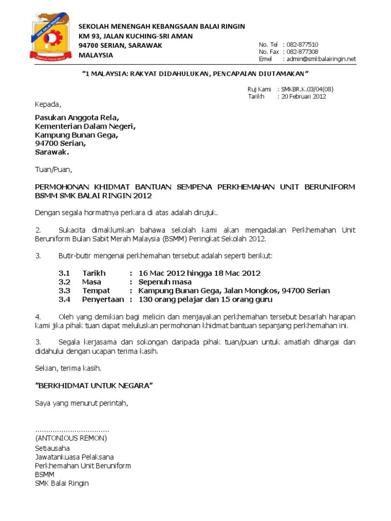 Hadir ke sekolah, surat rasmi berhenti kerja, karangan surat rasmi, contoh format surat rasmi, surat rasmi surat rasmi kerajaan surat rasmi aduan surat via contoh surat permohonan sewa tapak gerai via www.scribd.com. 8. Surat Mohon Bantuan Kepada Anggota Rela