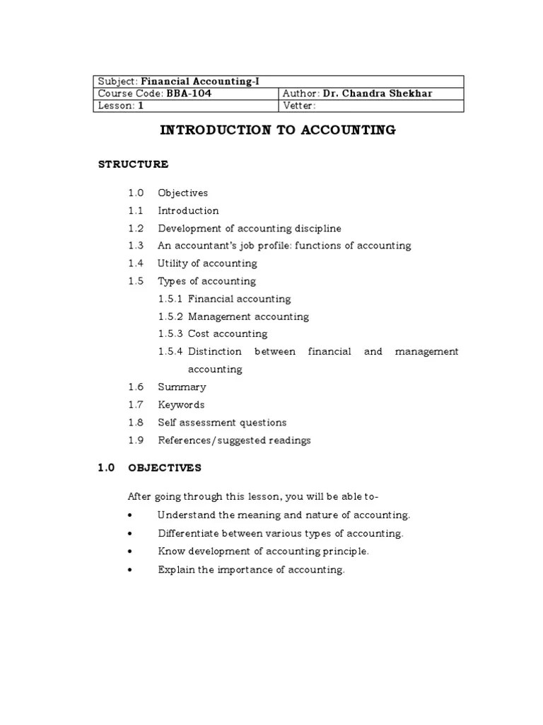 Accounting BBA | PDF | Cost Accounting | Accounting