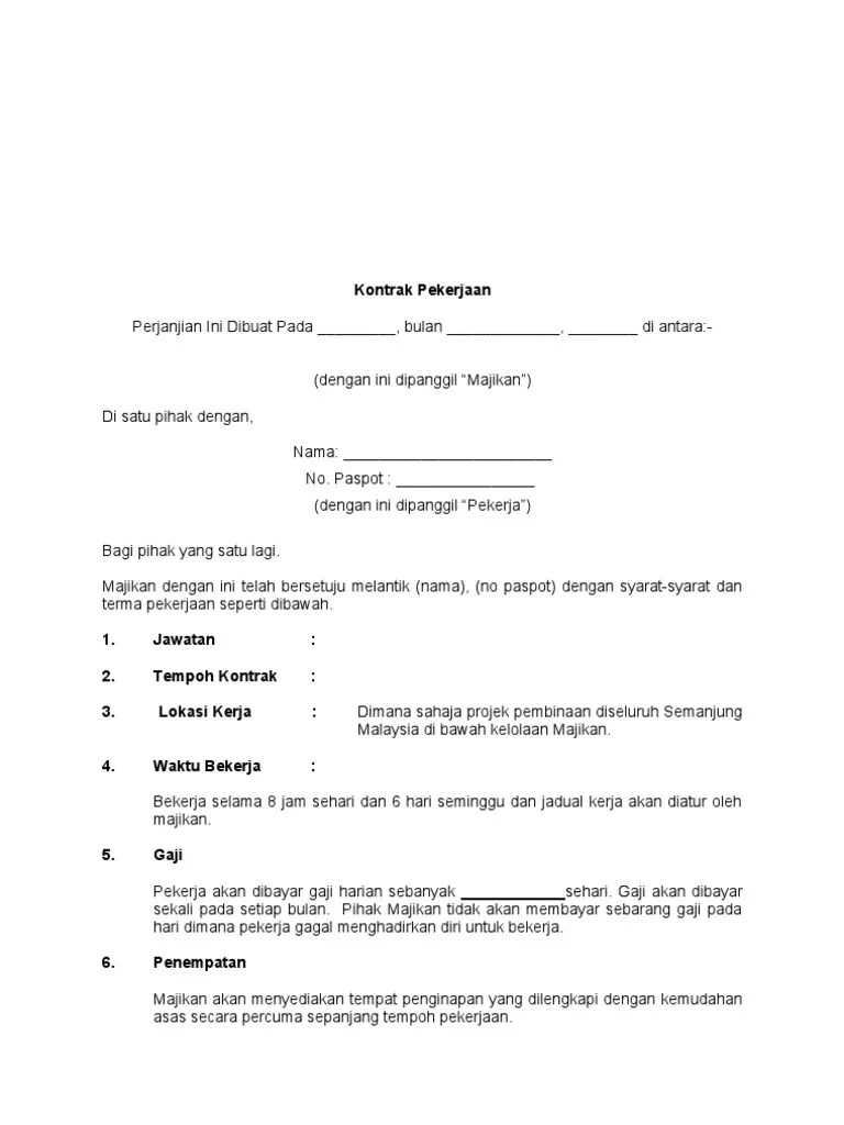 Surat ini penting agar karyawan bisa mengetahui detail pekerjaan dan bisa untuk proses pengajuan kpr properti. Penyambungan Contoh Surat Lanjutan Kontrak Kerja : Surat Permohonan