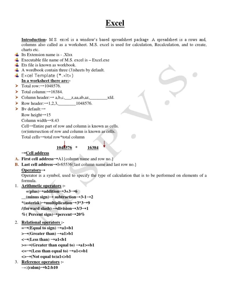 Excel 2007 | Download Free PDF | Microsoft Excel | Spreadsheet