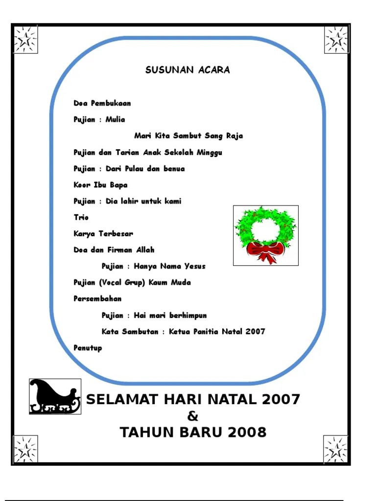 Check spelling or type a new query. Buku Acara Natal Gpdi Depok