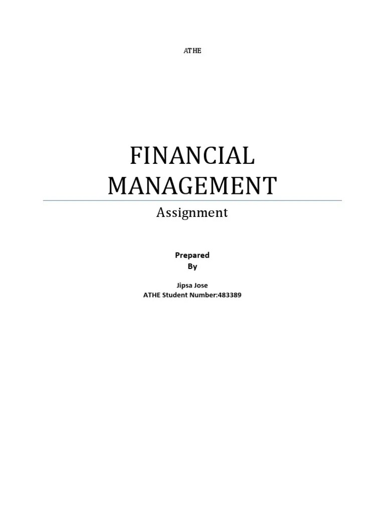 Financial Management | PDF | Factoring (Finance) | Investing