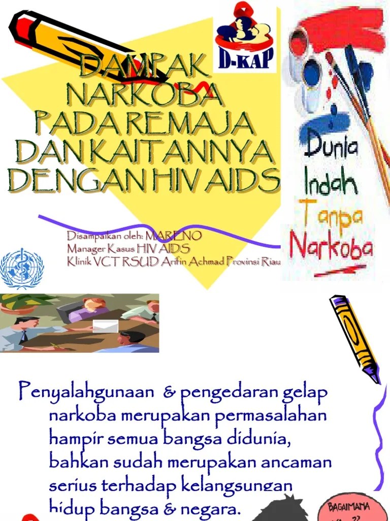 dampak narkoba pada remaja dan kaitannya dengan hiv aids