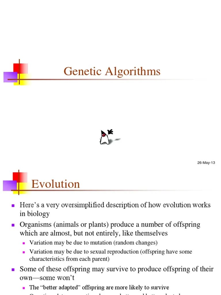 45 Genetic Algorithms | PDF | Genetic Algorithm | Offspring