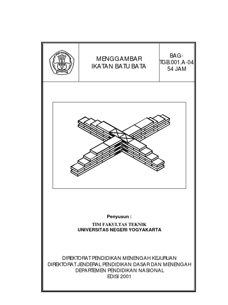 7.menggambar Ikatan Batu Bata | PDF