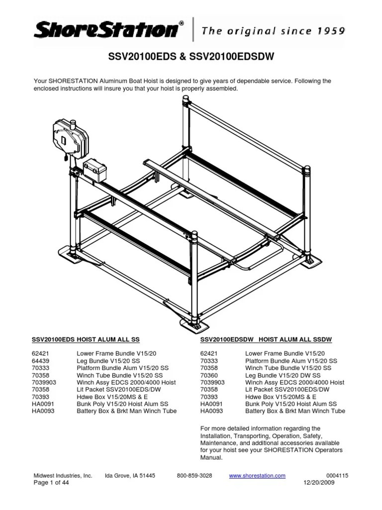 Do not install or operate a lift without studying this manual and. Boat Lift System Pdf Nut Hardware Elevator