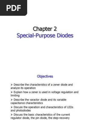 Ee105 5 Special Purpose Diodes Light Emitting Diode Diode