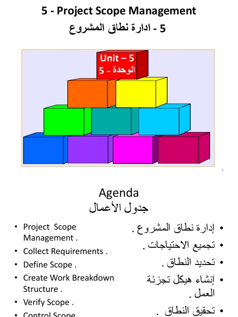 5 - Project Scope Management | PDF