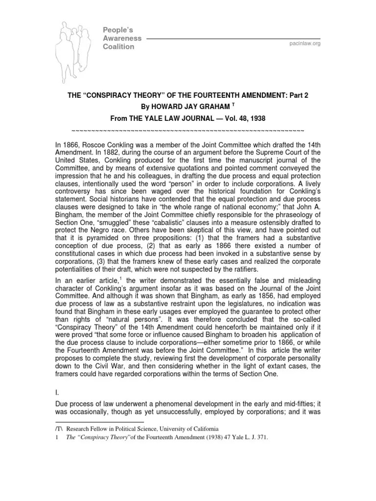 Fourteenth Amendment Diversity Corporation Cannot Sue Rundle V. Delaware | Download Free PDF ...