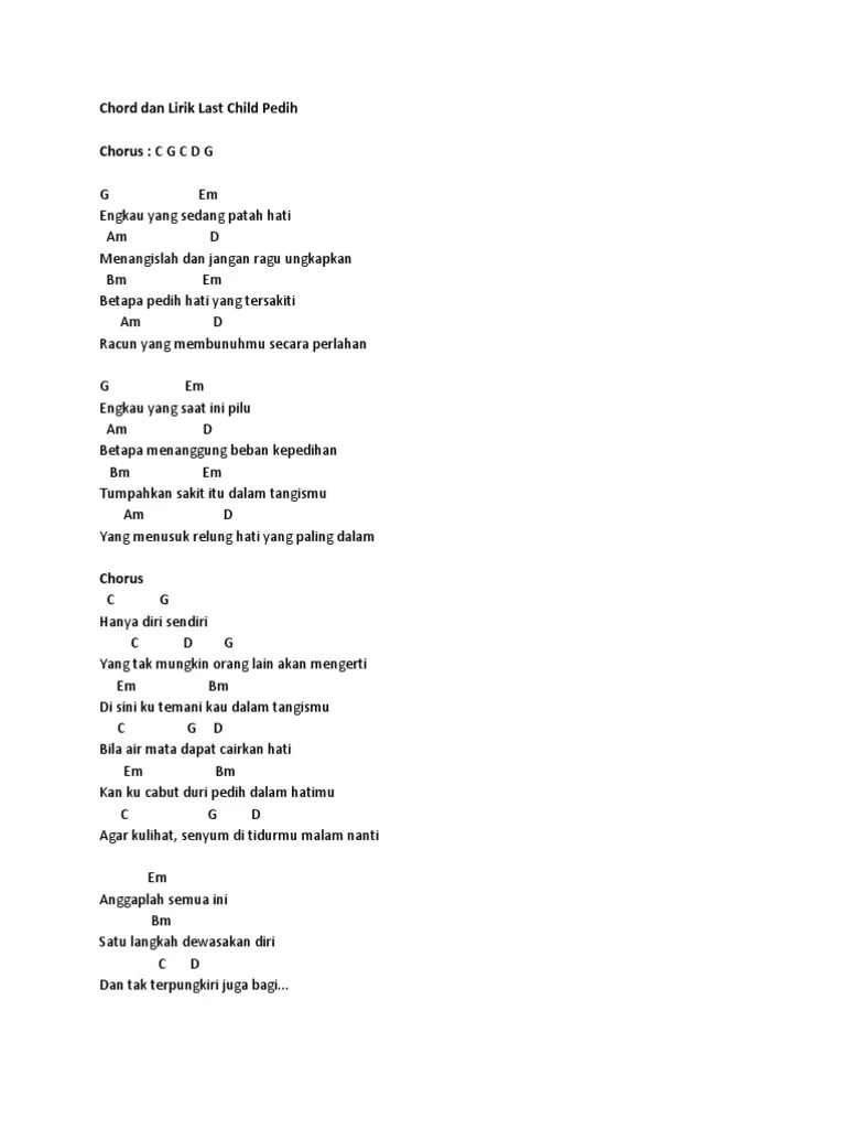 Chord Dan Lirik | PDF