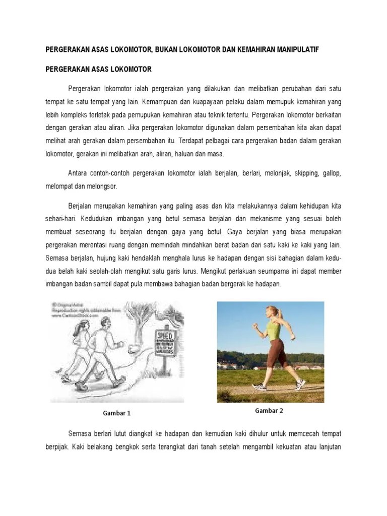 Baca versi flipbook dari pendidikan jasmani dan kesihatan tingkatan 1. Pergerakan Asas Lokomotor Pdf