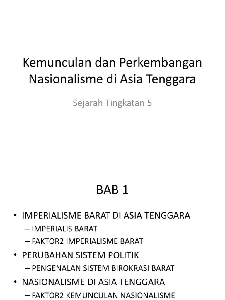 Kesan perang dunia pertama dalam bidang politik (sej stpm sem 1) azam_hazel: Sejarah Tingkatan 5 Bab 1 Pdf