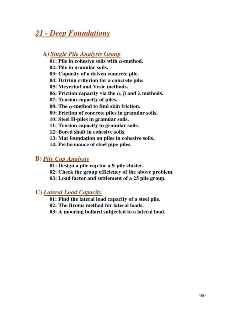 Deep Foundations | PDF | Deep Foundation | Building Technology