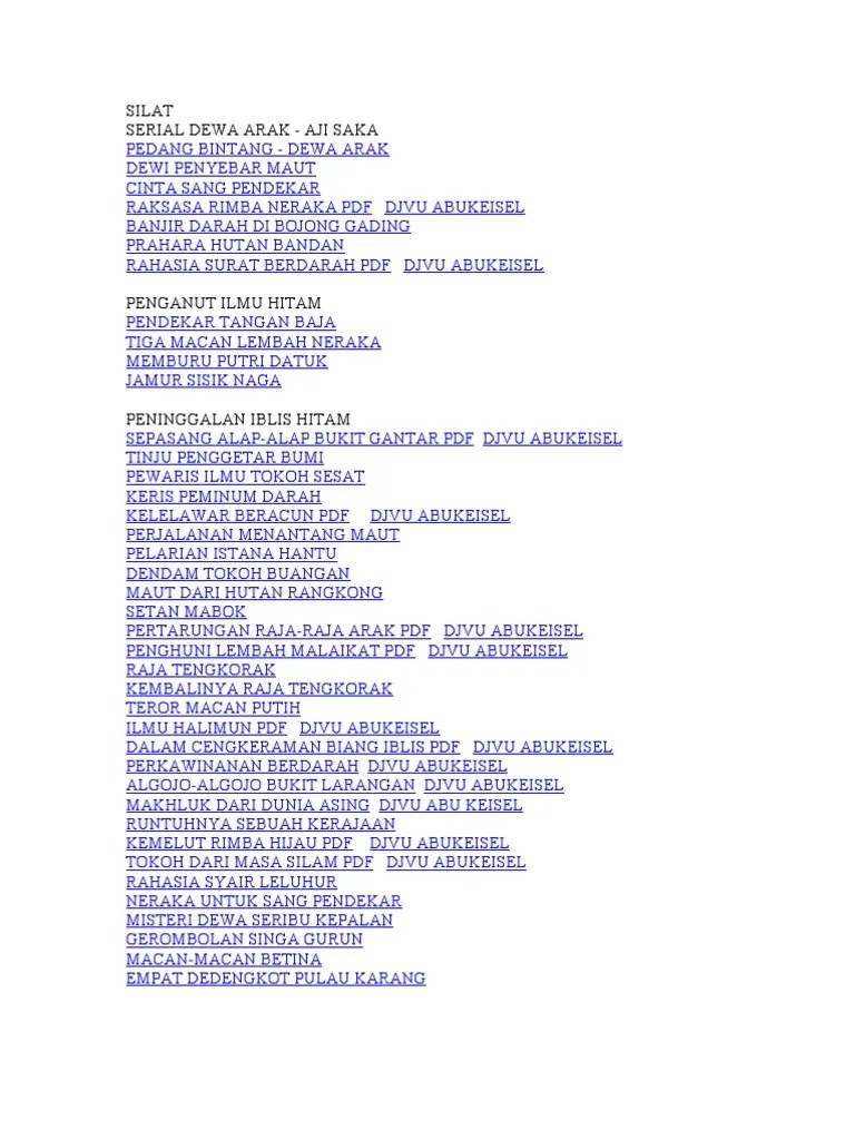 Ziddu Petualangan Silat | PDF