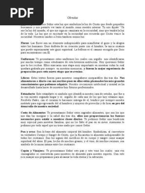 Por la iglesia para que, a ejemplo de maria, sepamos permanecer fieles a nuestra vida cristiana. Ofrendas Para La Misa Del Coloegio Pdf Textos Religiosos Religion Y Creencia