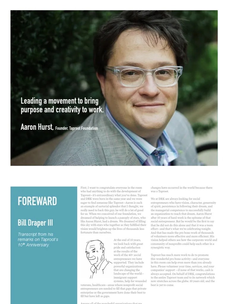 Bringing Purpose & Creativity To Work | PDF | Lawyer | Venture Capital