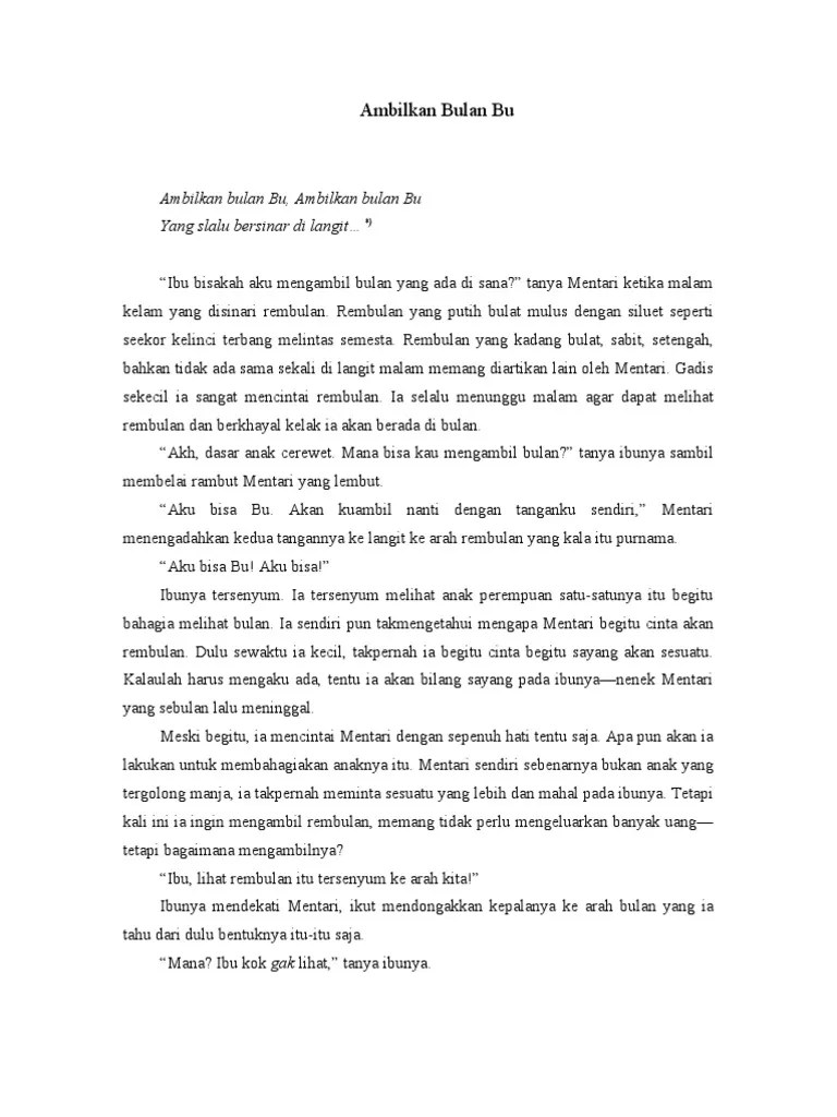 Ambilkan Bulan Bu | PDF