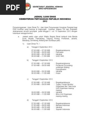 Ukur kecerdasan dan kemampuan otak anda dengan tes iq secara online disini cepat dan gratis. Ujiandinas Kemhan Pdf