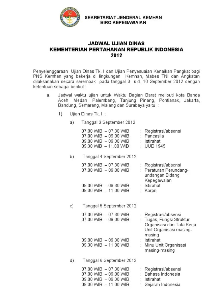 Kisi Kisi Soal Ujian Dinas Penyesuaian Ijazah S1 Materi Korpri Jawabanku Id