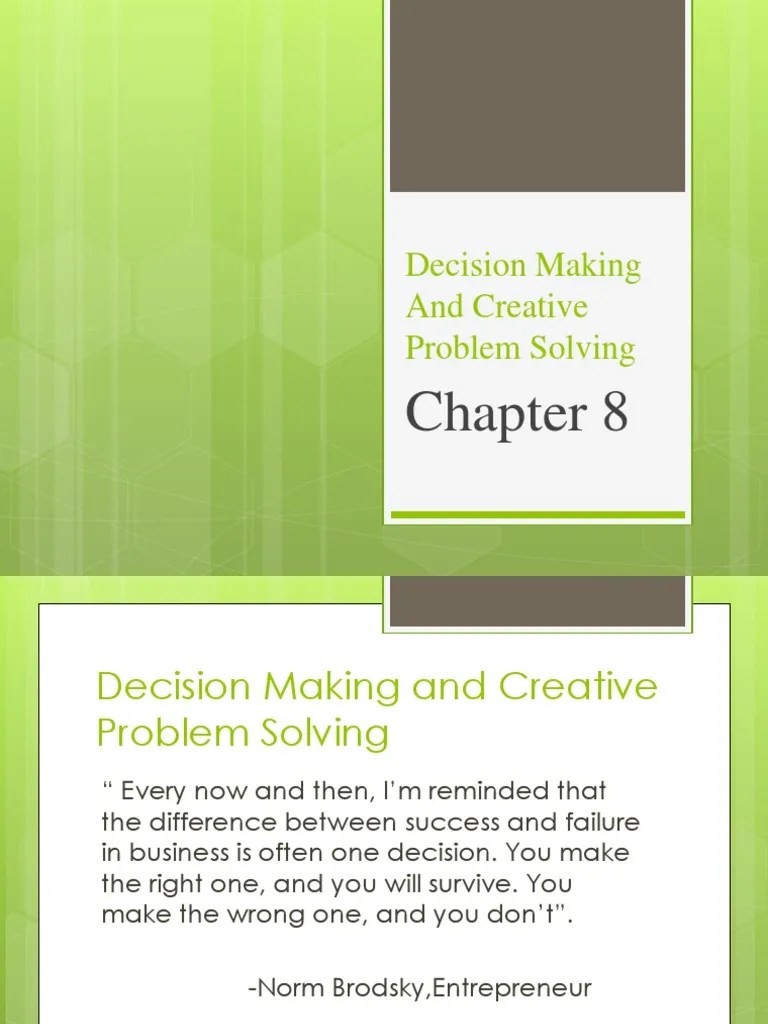 Navigating Complex Decision Making: Identifying Decision Traps And ...