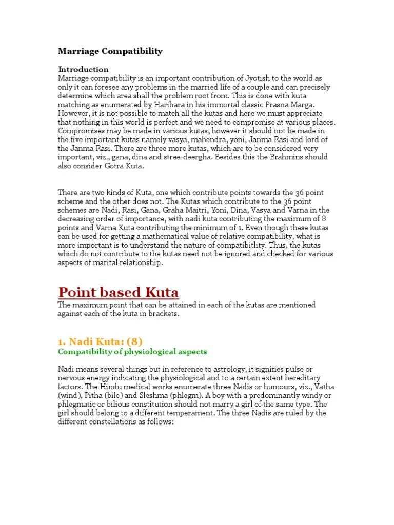 Marriage Compatibility | PDF | Planets In Astrology | New Age Practices