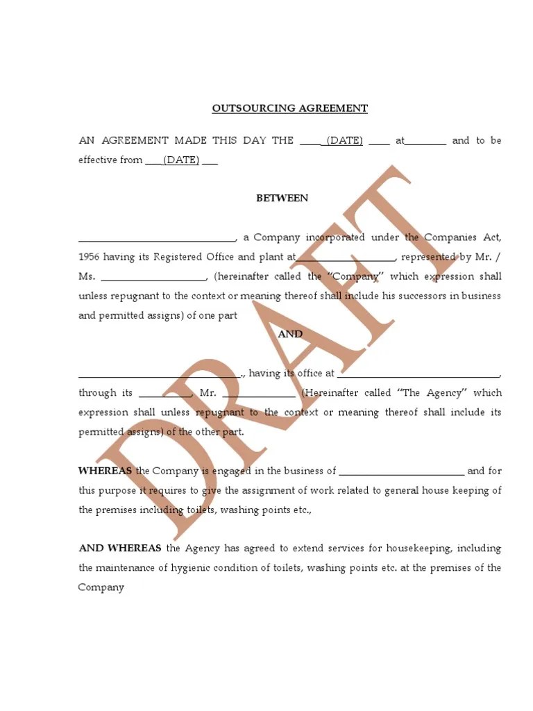 Housekeeping Agreement | PDF | Employment | Arbitration