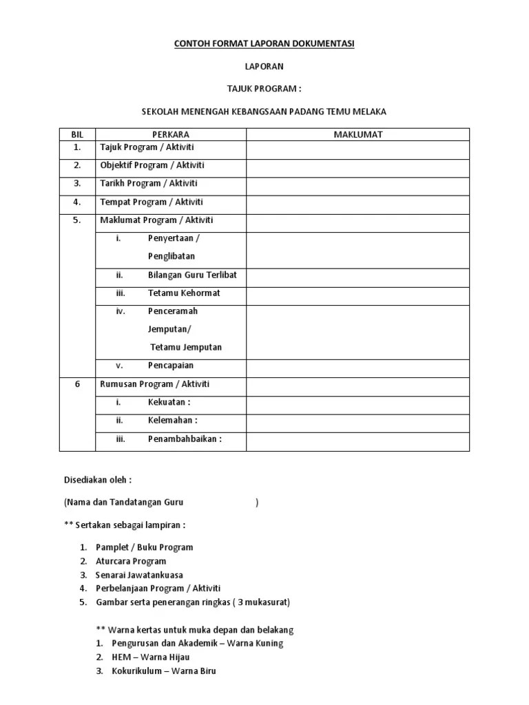 4 | rap at pcm 15. Format Laporan Dokumentasi Proyek Revisi Id
