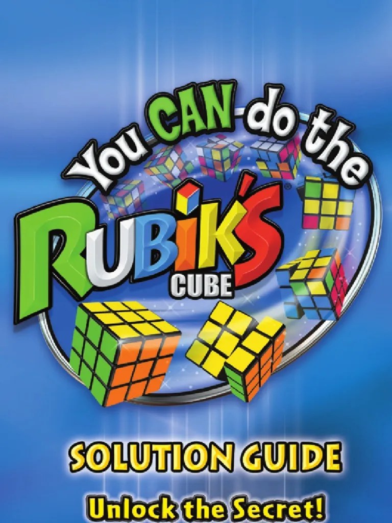 Solution Book Rubik Cube | PDF