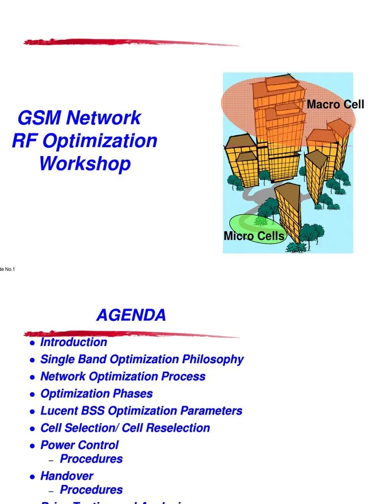 GSM - RF Optimization | PDF | Electrical Engineering | Electronic ...