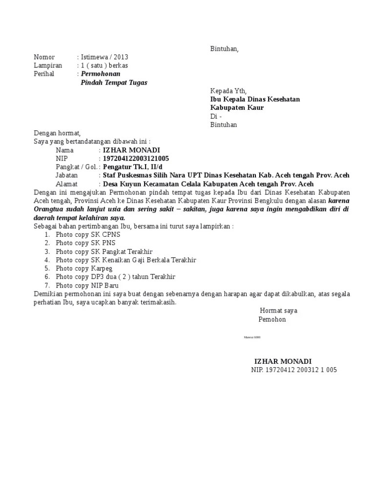 128/v/ttsb/2012 memperhatikan mengingat menimbang : Contoh Surat Mutasi Karyawan Antar Divisi Kumpulan Surat Penting