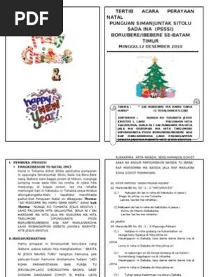 Liturgi natal sekolah minggu hkbp solo 2014. Tertib Acara Natal Ina Hkbp Dalam Bahasa Batak Lengkap Dengan Liturgi Dan Prolok / Tertib Acara ...