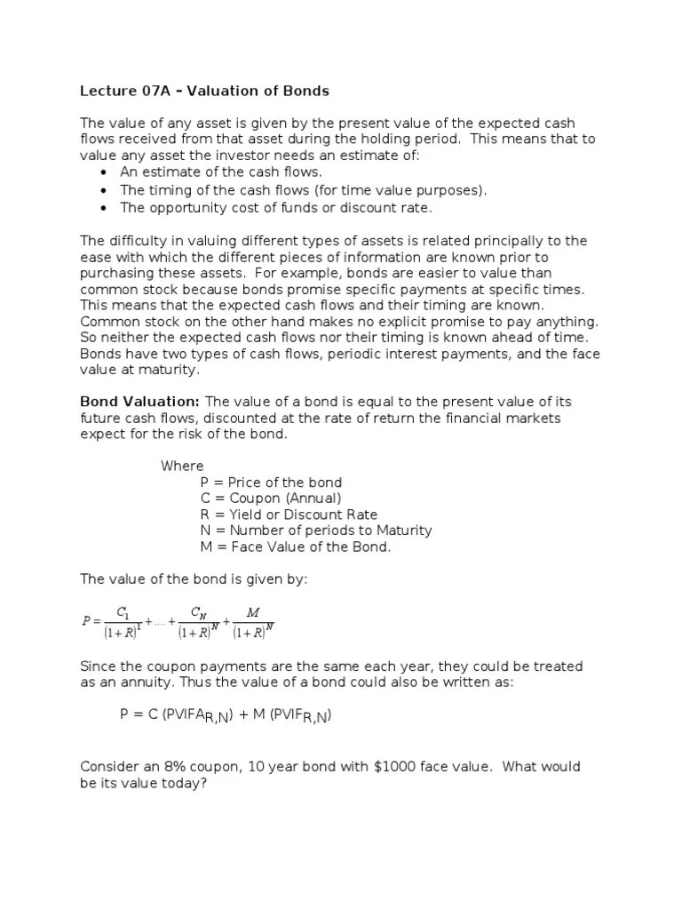 Case Study Bonds | PDF | Bonds (Finance) | Yield (Finance)