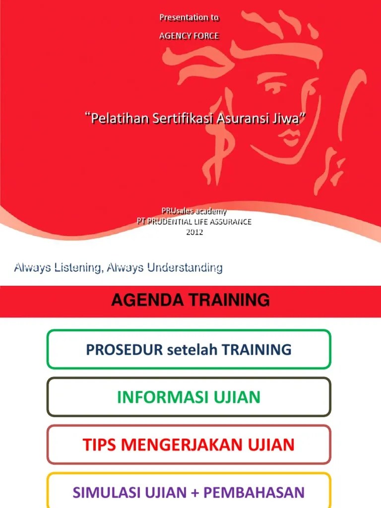 Soal AAJI (Pelatihan Sertifikasi Asuransi Jiwa) | PDF