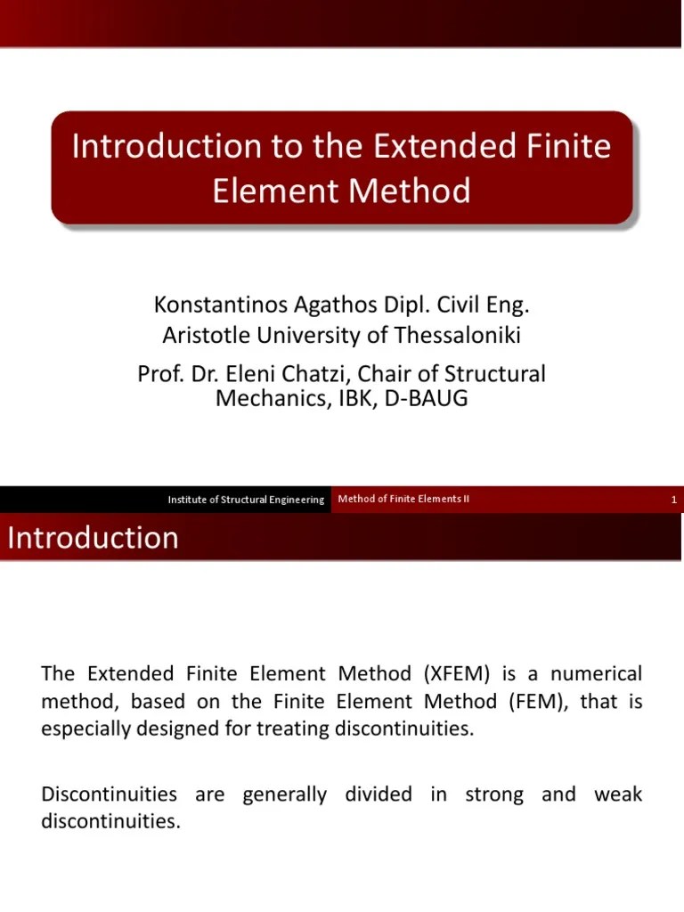 XFEM | Download Free PDF | Finite Element Method | Fracture Mechanics