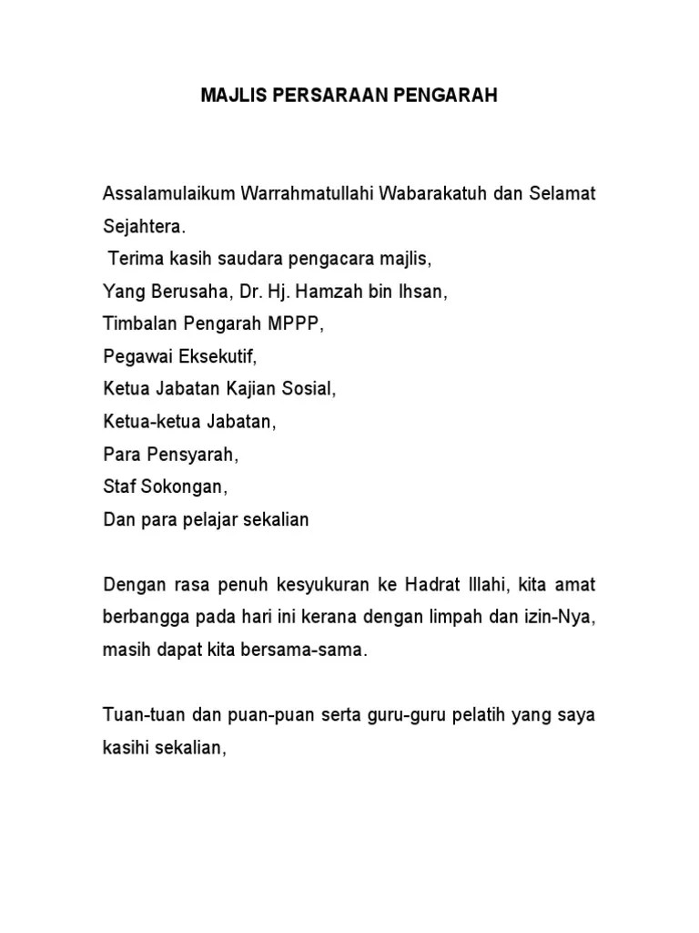 Ucapan perpisahan pertukaran tempat kerja contoh teks ucapan pengacara majlis sempena hari guru ucapan murid majlis perpisahan guru kabar blok . Teks Ucapan Majlis Persaraan Pengarah Pdf