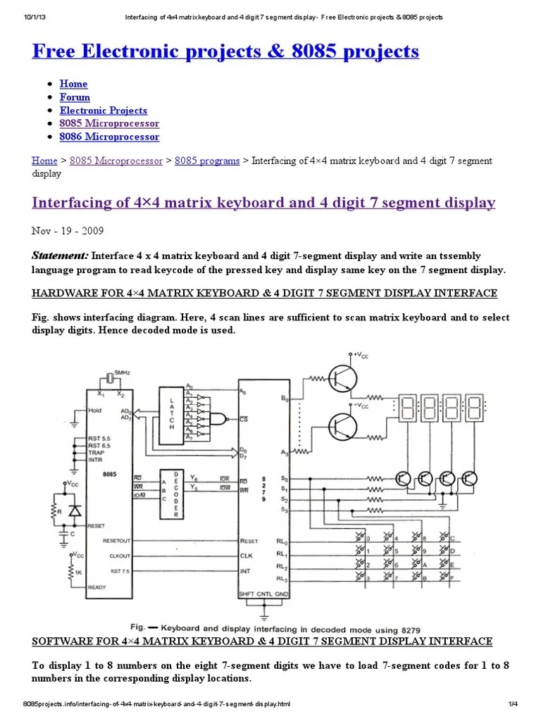 Memory Interfacing In 8085 Microprocessor Pdf - Potenthockey