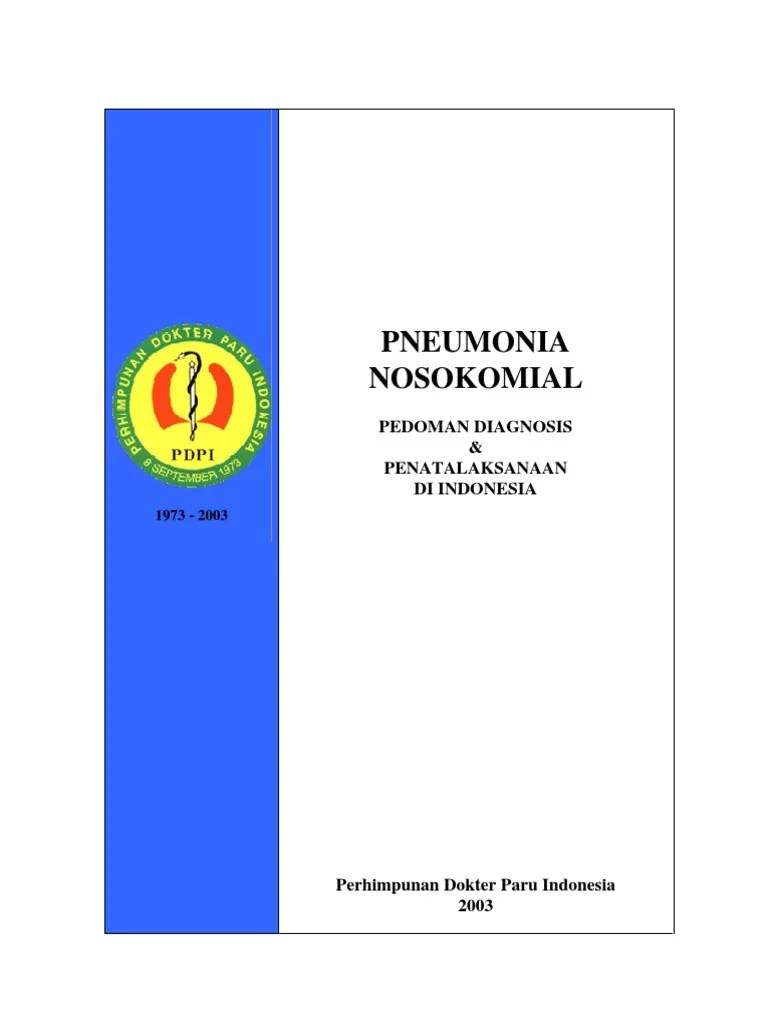 Pneumonia Nosokomial Pedoman Diagnosis Dan Penatalaksanaan Di Indonesia ...