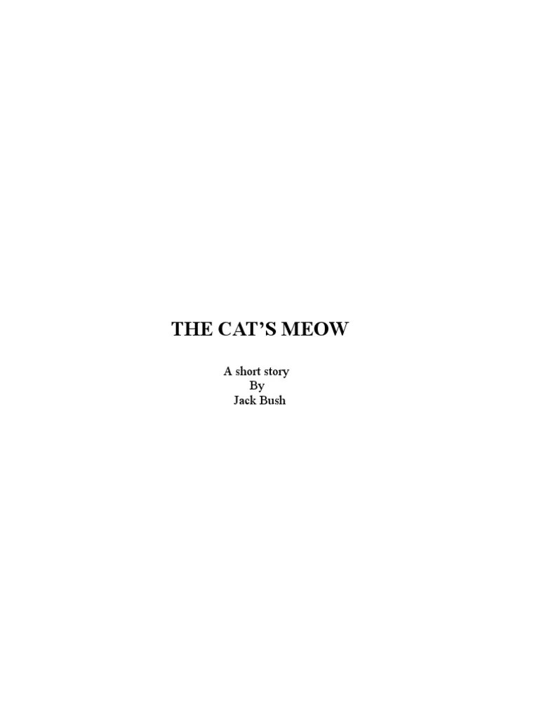 The Cat's Meow | PDF | Cats | Nature