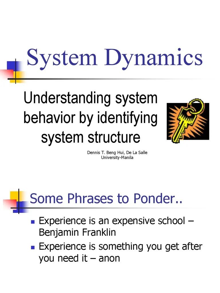 Slides Introduction To System Dynamics Modeling October 20 2021 Pdf - Nature Wallpaper Collection - Ultra HD Quality