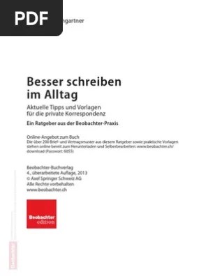 Check spelling or type a new query. Besser Schreiben Im Alltag