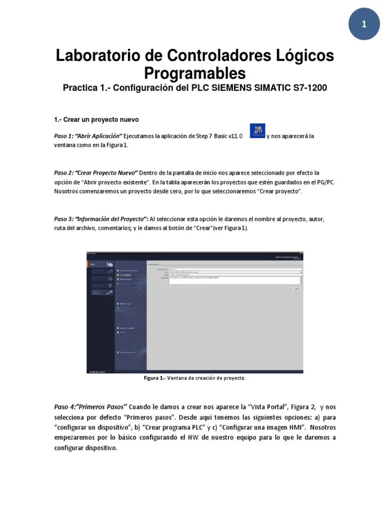 Practica 1 Laboratorio De Controladores Logicos | PDF | Dirección IP | Unidad Central De ...