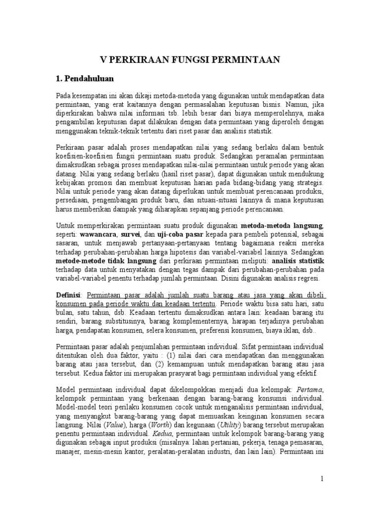 Perkiraan Fungsi Perkiraan | PDF