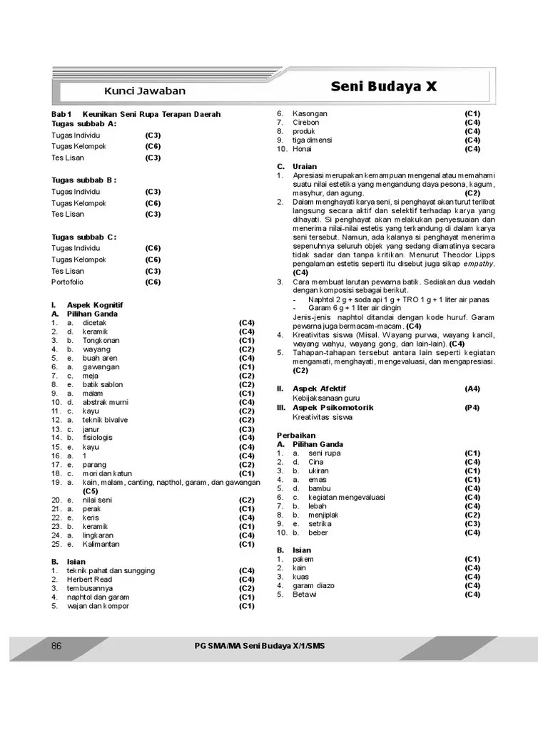 Soal ini sudah kakak sediakan dalam bentuk pilihan ganda dan essay yang terbagi menjadi dua pilihan beserta dengan kunci jawaban. Contoh Soal Sbk Kelas 6 Semester 1 Contoh Soal Terbaru